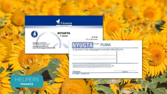 What is the difference between invoices and receipts in Hungary?